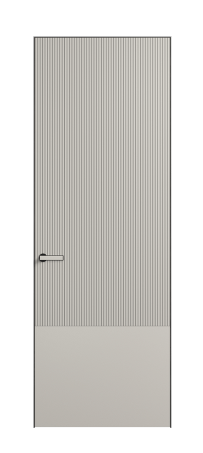 Дверь межкомнатная Velvet 8203 Матовый облачно-серый. Скрытый короб Черный Цена 64969 . Фабрика дверей Волховец 8 (800) 551 43 19 Межкомнатная дверь Velvet 8203 Матовый облачно-серый. Цена 64969 | Volhovec