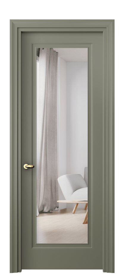 Дверь межкомнатная Esse 8503 Матовый оливковый тёмный Двустороннее зеркало, триплекс Фигурный универсальный наличник МОТ Цена 63299 ₽ Наличники уже входят в базовый комплект. Фабрика дверей Волховец 8 (800) 551 43 19 Межкомнатная дверь Esse 8503 Матовый оливковый тёмный Двустороннее зеркало, триплекс Цена 63299 ₽ | Volhovec