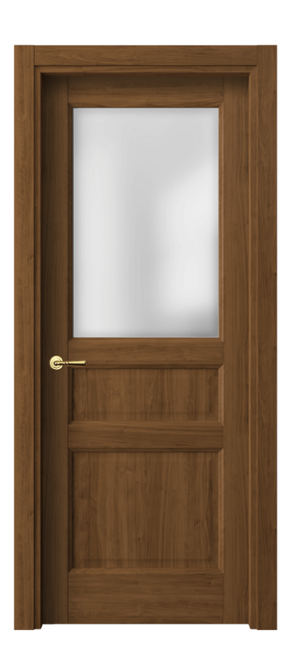 Межкомнатная дверь Galant 1432 Лесной орех Сатинированное стекло Цена 36399 ₽ | Volhovec