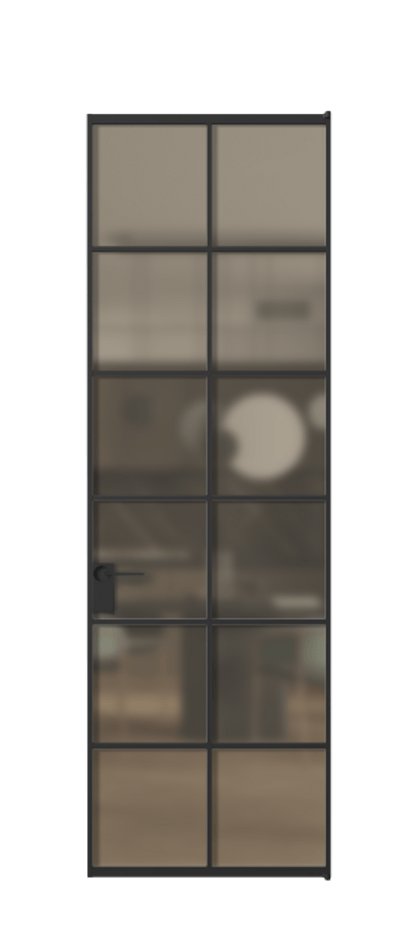 Алюминиевая дверь АЛПЛ040.05 Алюминий Черный Сатинированное бронзовое стекло, триплекс. Без короба чер Цена 144470 Стоимость комплекта двери включает:
1. Полотно (600/650/700/750/800/850/900/950*2000-2400 мм).
2. Короб
3. Комплект фурнитуры (2 торцевые петли и магнитный замок с ответной планкой). Фабрика дверей Волховец 8 (800) 551 43 19 Алюминиевая дверь АЛПЛ040.05 Алюминий Черный Сатинированное бронзовое стекло, триплекс Цена 144470 | Volhovec