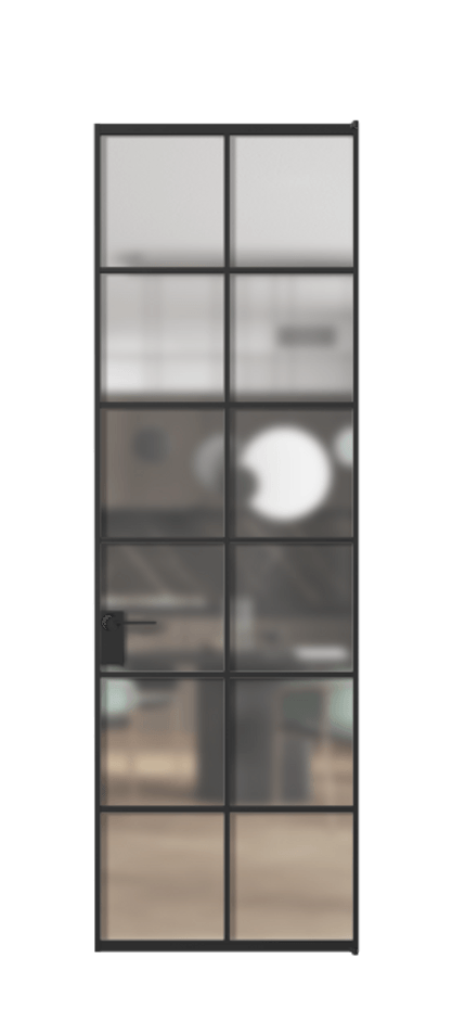 Алюминиевая дверь АЛПЛ040.05 Алюминий Черный Сатинированное стекло "Matelux Crystal Vision", калёное, матовое, каленое 6 мм. Без короба чер Цена 152470 Стоимость комплекта двери включает:
1. Полотно (600/650/700/750/800/850/900/950*2000-2400 мм).
2. Короб
3. Комплект фурнитуры (2 торцевые петли и магнитный замок с ответной планкой). Фабрика дверей Волховец 8 (800) 551 43 19 Алюминиевая дверь АЛПЛ040.05 Алюминий Черный Сатинированное стекло "Matelux Crystal Vision", калёное, матовое, каленое 6 мм Цена 152470 | Volhovec