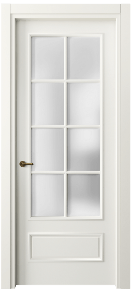 Дверь межкомнатная Paris 8112 Матовый жемчужный Сатинированное стекло Гладкий наличник МЖМ Цена 76999 ₽ Наличники уже входят в базовый комплект. Фабрика дверей Волховец 8 (800) 551 43 19 Межкомнатная дверь Paris 8112 Матовый жемчужный Сатинированное стекло Цена 76999 ₽| Volhovec