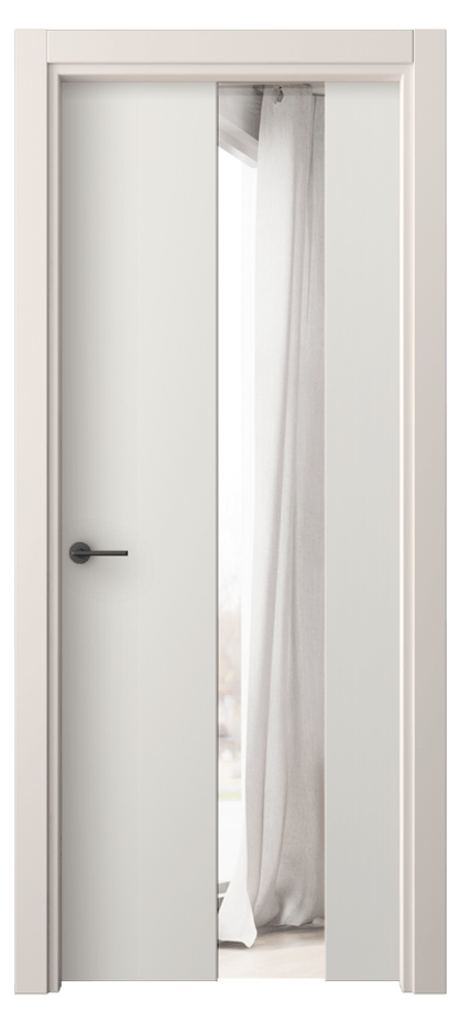 Межкомнатная дверь Freedom 4226 ПЭТ белоснежный Двустороннее зеркало, триплекс Цена 40499 ₽ | Volhovec