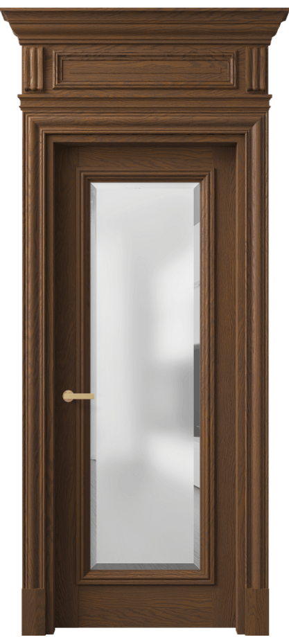 Дверь межкомнатная Antique 7300 Дуб каштановый матовый Сатинированное стекло с фацетом КЭП + Объёмный фриз + Карниз ДКШ.М Цена 266349 ₽ Наличники уже входят в базовый комплект. Фабрика дверей Волховец 8 (800) 551 43 19 Межкомнатная дверь Antique 7300 Дуб каштановый матовый Сатинированное стекло с фацетом Цена 266349 ₽ | Volhovec
