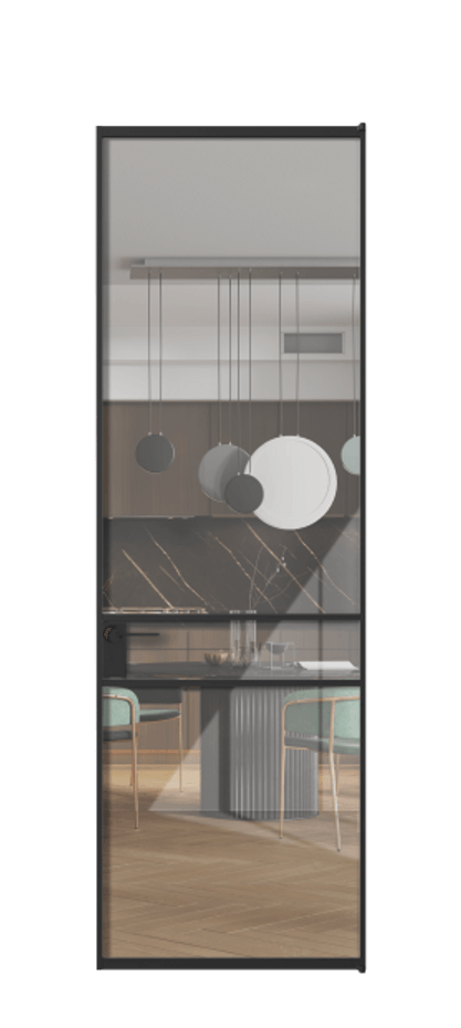 Алюминиевая дверь АЛПЛ040.02 Алюминий Черный Рефлективное прозрачное стекло "Stopsol", калёное. Без короба чер Цена 146970 Стоимость комплекта двери включает:
1. Полотно (600/650/700/750/800/850/900/950*2000-2400 мм).
2. Короб
3. Комплект фурнитуры (2 торцевые петли и магнитный замок с ответной планкой). Фабрика дверей Волховец 8 (800) 551 43 19 Алюминиевая дверь АЛПЛ040.02 Алюминий Черный Рефлективное прозрачное стекло "Stopsol", калёное Цена 146970 | Volhovec