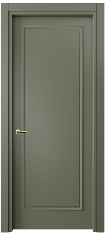 Межкомнатная дверь Paris 8101 Матовый оливковый тёмный  Цена 64599 ₽| Volhovec