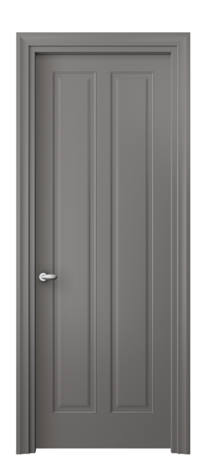 Дверь межкомнатная Esse 8511 Матовый классический серый Фигурный универсальный наличник МКЛС Цена 56499 ₽ Наличники уже входят в базовый комплект. Фабрика дверей Волховец 8 (800) 551 43 19 Межкомнатная дверь Esse 8511 Матовый классический серый Цена 56499 ₽ | Volhovec