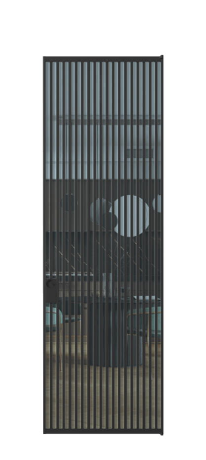 Алюминиевая дверь АЛПЛ040.06 Алюминий Черный Прозрачное голубое стекло, триплекс. Без короба чер Цена 221770 Стоимость комплекта двери включает:
1. Полотно (600/650/700/750/800/850/900/950*2000-2400 мм).
2. Короб
3. Комплект фурнитуры (2 торцевые петли и магнитный замок с ответной планкой). Фабрика дверей Волховец 8 (800) 551 43 19 Алюминиевая дверь АЛПЛ040.06 Алюминий Черный Прозрачное голубое стекло, триплекс Цена 221770 | Volhovec