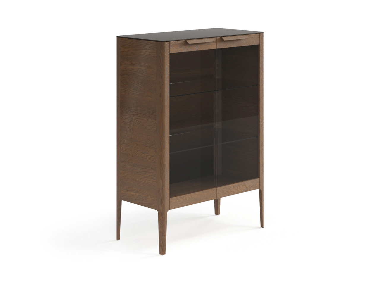 Витрина Piega дуб туманный матовый