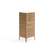 Комод Piega 7 ящиков дуб мускатный матовый