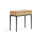 Консоль Velvet 1 ящик дуб соломенный матовый