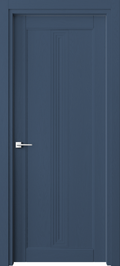 Дверь межкомнатная 6121 NCS S 5020-R80B. Цвет NCS NCS S 5020-R80B. Материал Массив дуба эмаль. Коллекция Ego. Картинка.