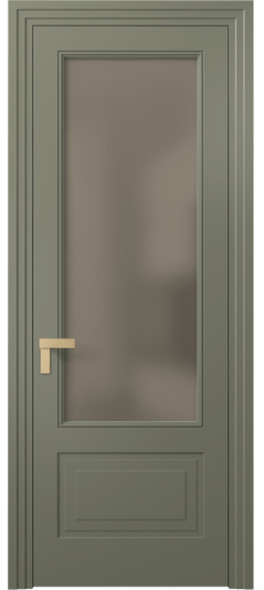 Межкомнатная дверь 8342 МОТ БР САТ. Цвет Матовый оливковый тёмный. Материал Гладкая эмаль. Коллекция Rocca. Фото. Дверь межкомнатная 8342 МОТ БР САТ. Цвет Матовый оливковый тёмный. Материал Гладкая эмаль. Коллекция Rocca. Картинка.