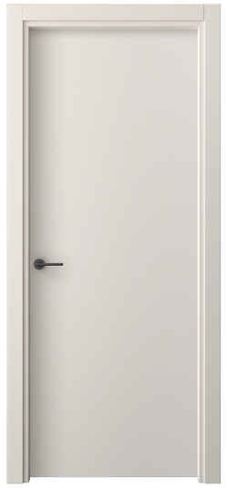 Дверь межкомнатная 0010 ПЭТБ. Цвет ПЭТ тёплый-белый. Материал ПЭТ. Коллекция Freedom. Картинка.