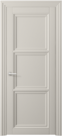Дверь межкомнатная 2503 ПЭСС. Цвет ПЭТ светло-серый. Материал ПЭТ. Коллекция Centro. Картинка.