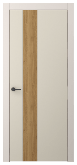 Дверь межкомнатная АКП 4223 ПЭСБ. Цвет ПЭТ светло-бежевый. Материал ПЭТ. Коллекция Freedom. Картинка.