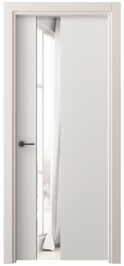 Межкомнатная дверь 4224 ПЭБЛ ДВ ЗЕР. Цвет ПЭТ белоснежный. Материал ПЭТ. Коллекция Freedom. Фото. Дверь межкомнатная 4224 ПЭБЛ ДВ ЗЕР. Цвет ПЭТ белоснежный. Материал ПЭТ. Коллекция Freedom. Картинка.