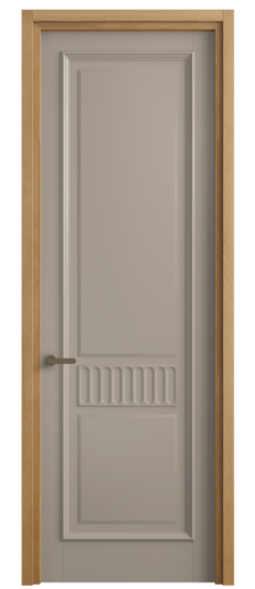 Дверь межкомнатная 6707 ББСК. Цвет Бук бисквитный. Материал Массив бука эмаль. Коллекция Charm. Картинка.