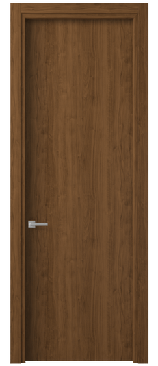 Дверь межкомнатная 0010 ЛОР. Цвет Лесной орех. Материал Ламинатин. Коллекция Planum. Картинка.
