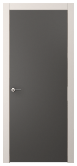 Дверь межкомнатная АКП 0010_freedom ПЭГФ. Цвет ПЭТ графитовый. Материал ПЭТ. Коллекция Freedom. Картинка.