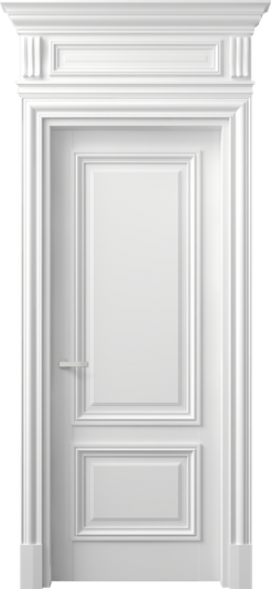 Дверь межкомнатная 7303 ББЛ. Цвет Бук белоснежный. Материал Массив бука эмаль. Коллекция Antique. Картинка.