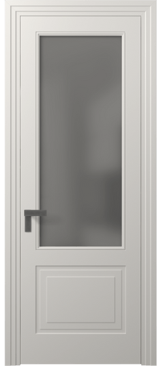 Межкомнатная дверь 8352 МПБЛ СЕР САТ. Цвет Матовый пудровый белый. Материал Гладкая эмаль. Коллекция Rocca. Фото. Дверь межкомнатная 8352 МПБЛ СЕР САТ. Цвет Матовый пудровый белый. Материал Гладкая эмаль. Коллекция Rocca. Картинка.