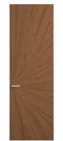 Дверь межкомнатная ПУ 0206 ОУММР Орех умбра матовый. Цвет Орех умбра матовый рифт. Материал Радиальный шпон Naturwood. Коллекция Rift. Картинка.