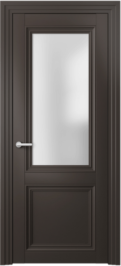 Межкомнатная дверь 2524 МАН САТ. Цвет Матовый антрацит. Материал Гладкая эмаль. Коллекция Centro. Фото. Дверь межкомнатная 2524 МАН САТ. Цвет Матовый антрацит. Материал Гладкая эмаль. Коллекция Centro. Картинка.