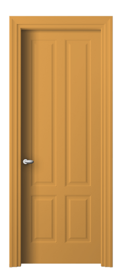 Дверь межкомнатная 8521 Пастельно-жёлтый RAL 1034. Цвет RAL Пастельно-жёлтый RAL 1034. Материал Гладкая эмаль. Коллекция Esse. Картинка.