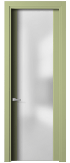 Дверь межкомнатная 4114 - planum NCS S 1515-G60Y. Цвет NCS NCS S 1515-G60Y. Материал Гладкая эмаль. Коллекция Planum. Картинка.