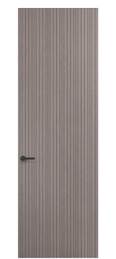 Дверь межкомнатная 0021 ДДМ. Цвет Дуб дымчатый. Материал Шпон ценных пород. Коллекция Select. Картинка.