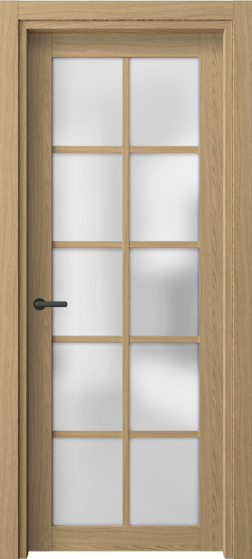 Дверь межкомнатная 2106 ЖМД САТ. Цвет Жемчужный дуб. Материал Ламинатин. Коллекция Neo. Картинка.