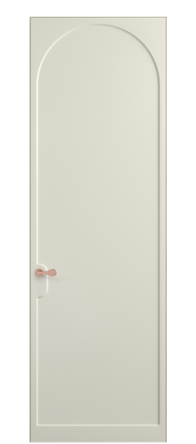 Дверь межкомнатная 7503 ММБ. Цвет Матовый молочно-белый. Материал Гладкая эмаль. Коллекция Softform. Картинка.